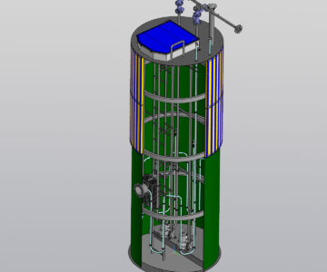 3D модель КНС Grundfos SEG.40