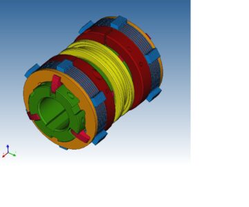 3D модель Фрикционная муфта 3D