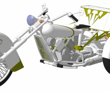 3D модель трайк "Зевс-2015"