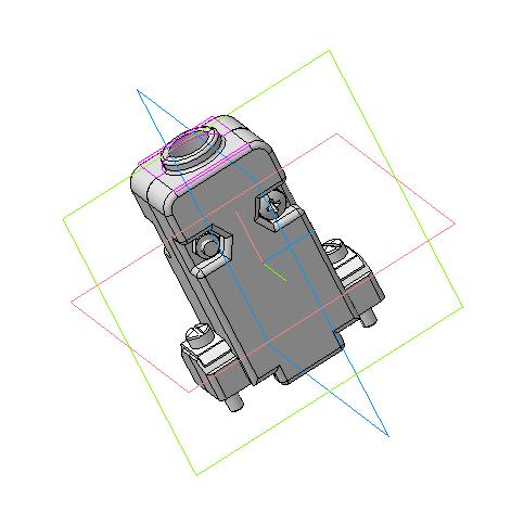 3D модель Соединитель DB9 с кожухом в сборе