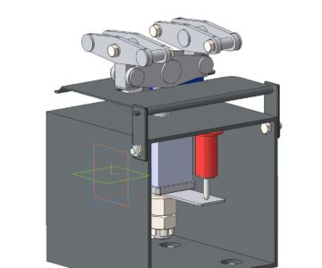 3D модель Подвеска лифтовая канатная динамометрическая