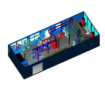 3D модель Котельная 1,8МВт