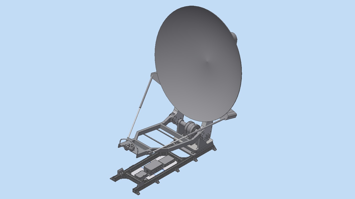 3D модель Антенна SNG 1.8 метра