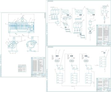 Чертеж Проектирование цеха по переработке зерна в обойную муку