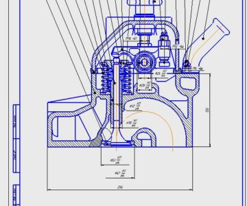 Чертеж Восстановление коромысла клапана