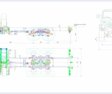 Чертеж Шасси КрАЗ-63221