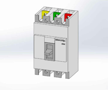 3D модель ВА 04-31Про Завод "Контактор"