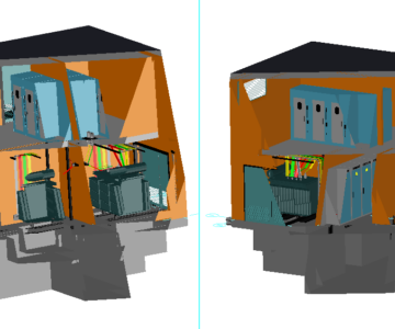 3D модель Трансформаторная подстанция 10/0,4 кВ
