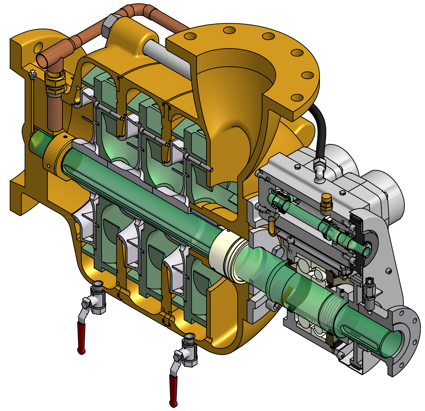 3D модель Насос RUBERG R3-350-30