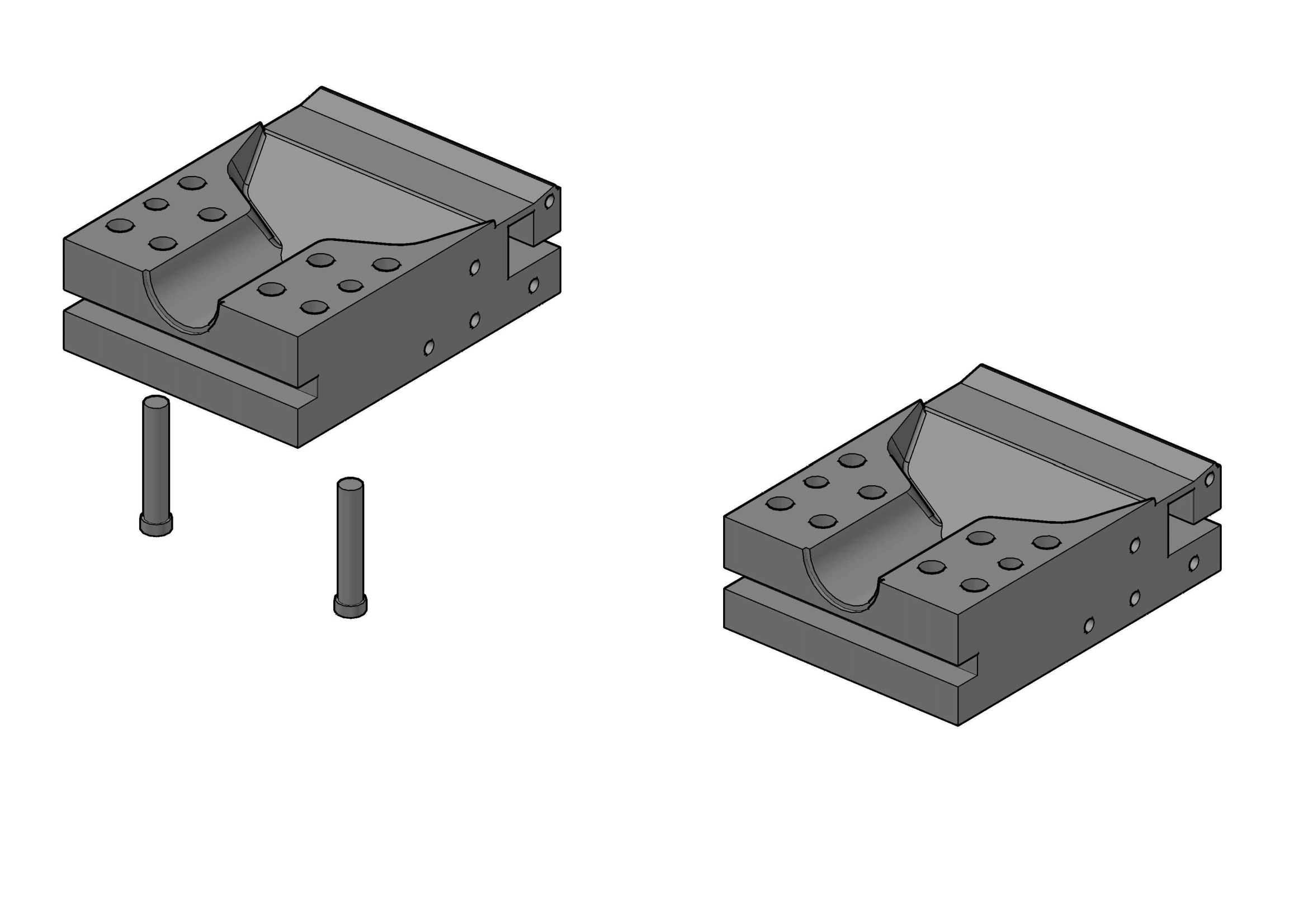 3D модель 3d модель фильеры