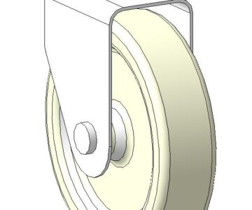 3D модель Колеса поворотные MMB-150