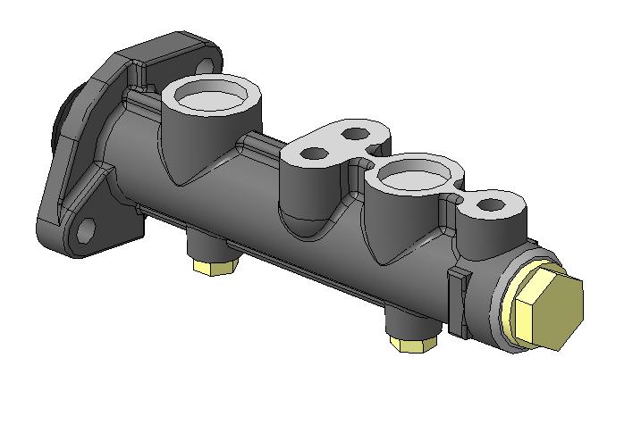 3D модель Главный тормозной цилиндр 2101
