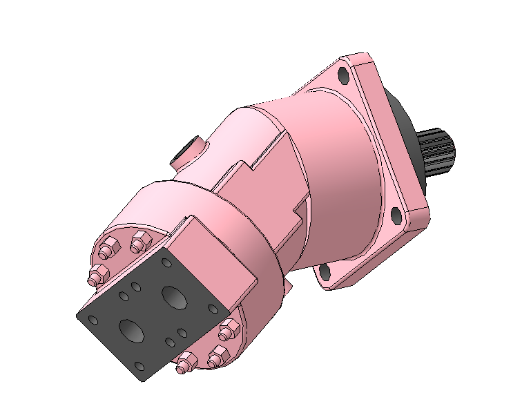 3D модель Гидромотор 310.2.56