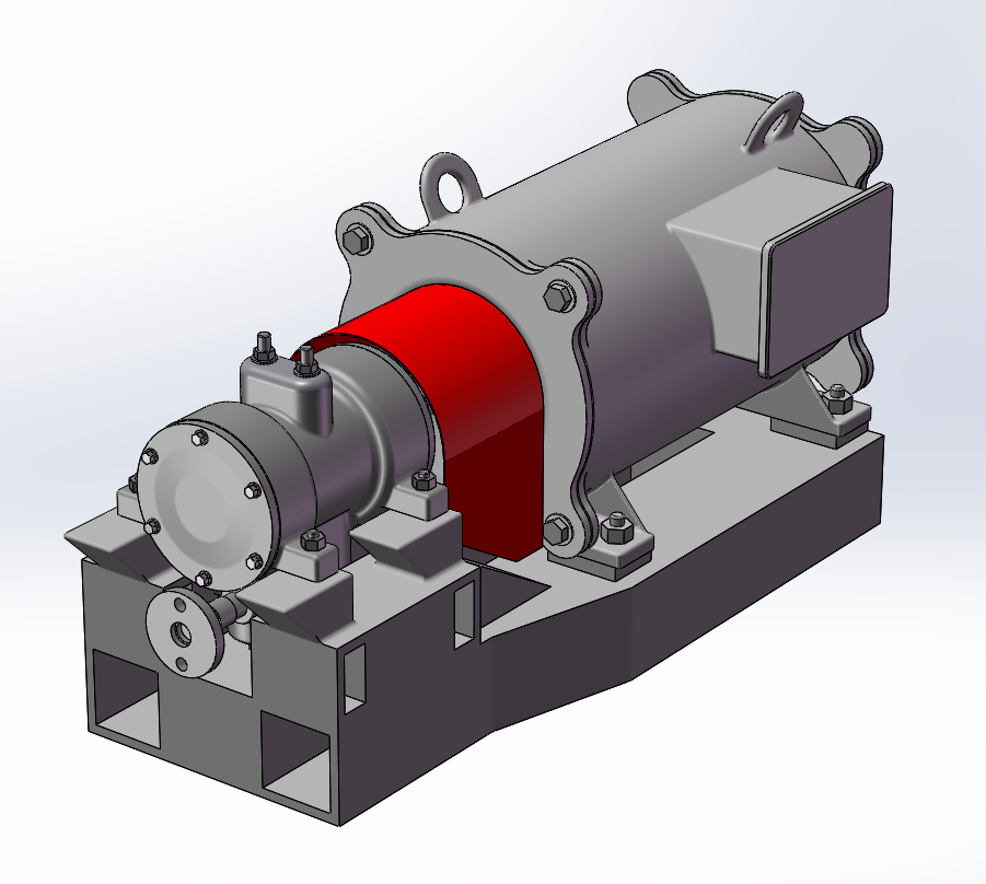 3D модель Насосная установка Н-401