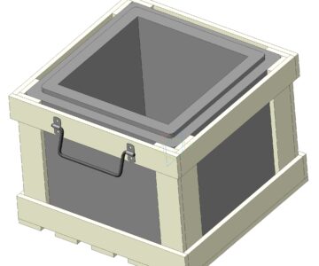 3D модель Короб для пенопластовой емкости