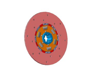 3D модель Диск сцепления ЗИЛ