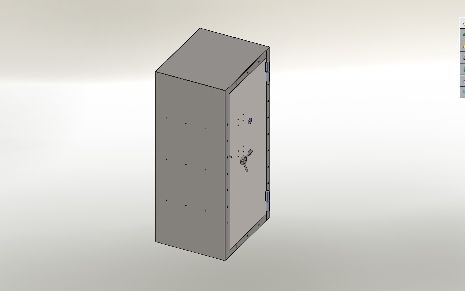 3D модель Сейф I II III IV класса