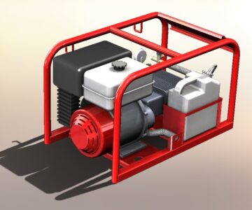 3D модель Насос (АВД) LIMENS ЛМ-300