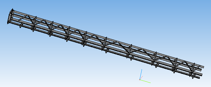 3D модель Колонна КМ