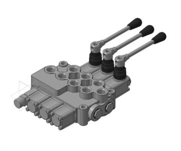 3D модель Гидрораспределитель HC-M45/3 "HydroControl"