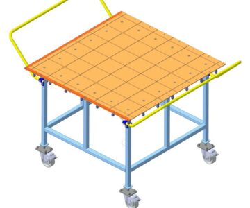 3D модель Стол для вакуумного формования