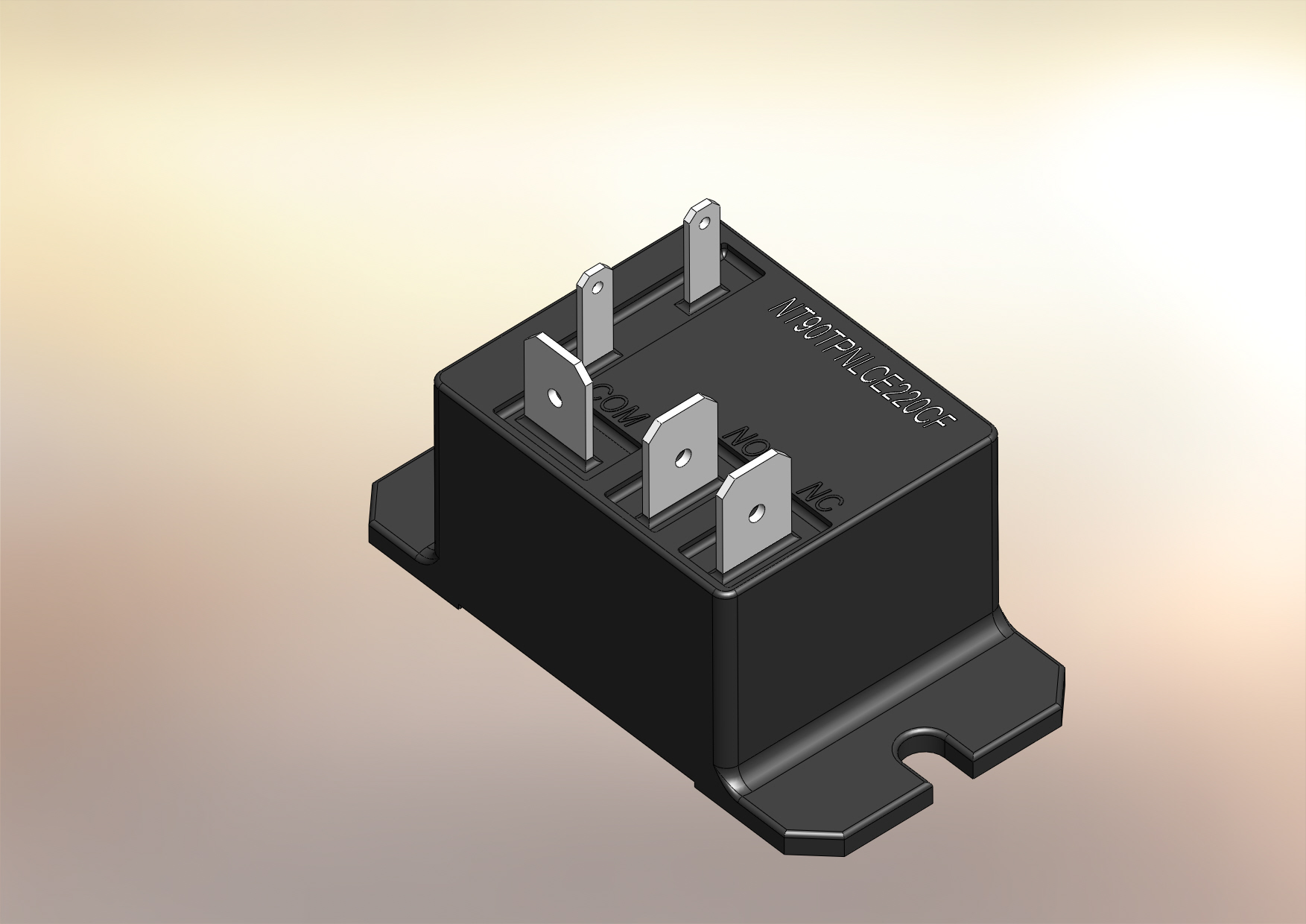 3D модель Реле NT90TPNLCE220CF