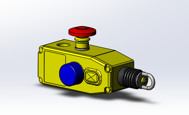 3D модель Троссовый выключатель OMRON ER5018-021ME