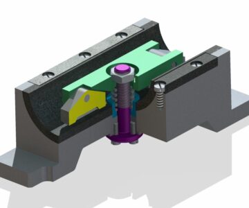 3D модель Приспособление для фрезерования плоскости разъема вкладышей