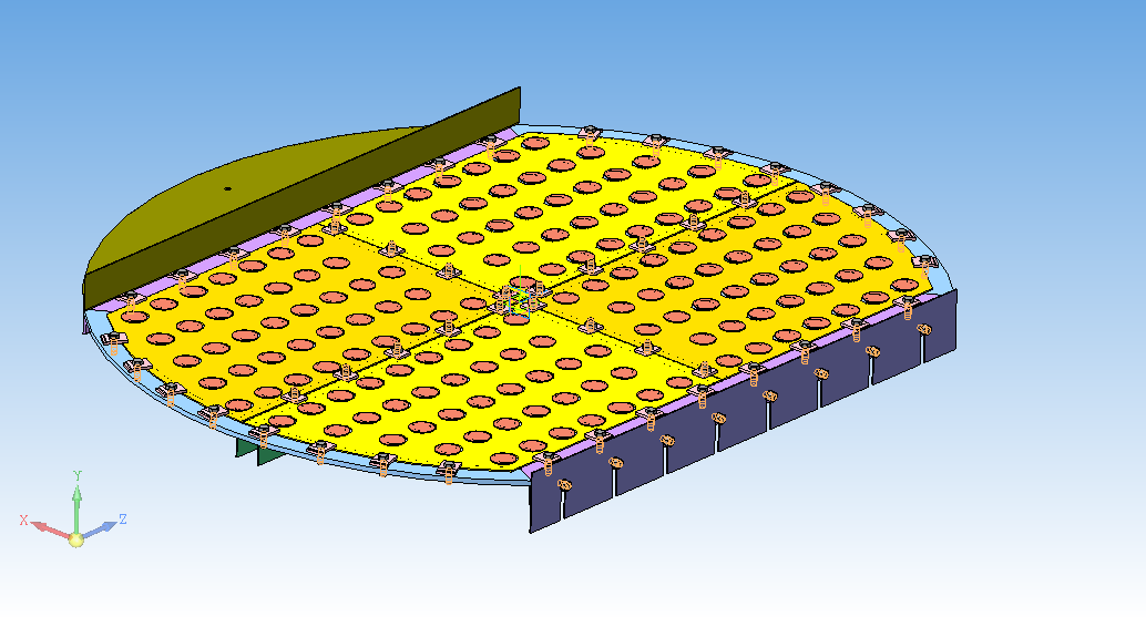 3D модель Тарелка клапанная d=1600