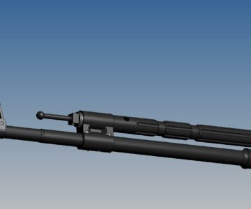 3D модель Детали штурмовой винтовки MP-44-Sturmgewehr