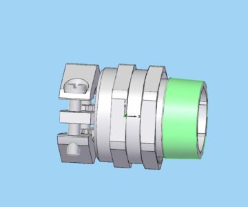 3D модель Кабельный ввод HUMMEL 3_4 NPT