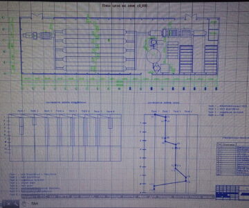 Чертеж Проектирование предприятия по производству изделий из ячеистого бетона