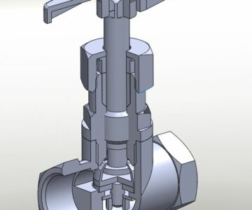 3D модель Вентиль ДУ 15