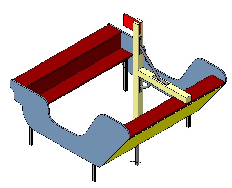 3D модель Корабль 2,0х1,5х1,5