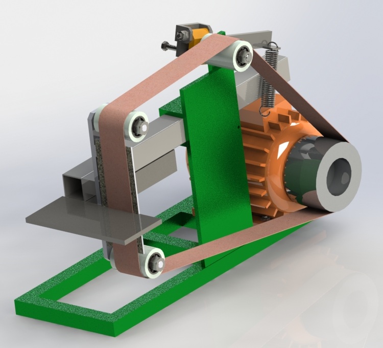 Самодельный ленточно-шлифовальный станок