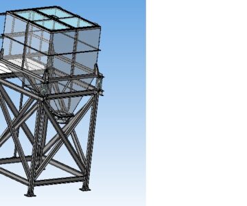 3D модель Бункер загрузочный