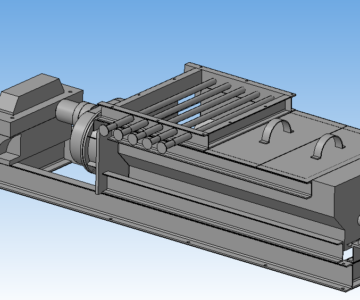 3D модель Дробилка питатель винтовая ВДП-15