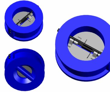 3D модель Обратные клапаны CV