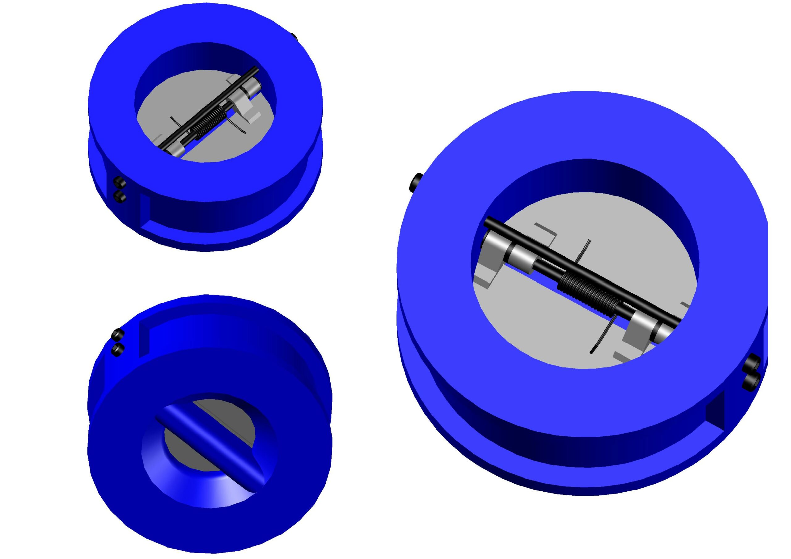 3D модель Обратные клапаны CV