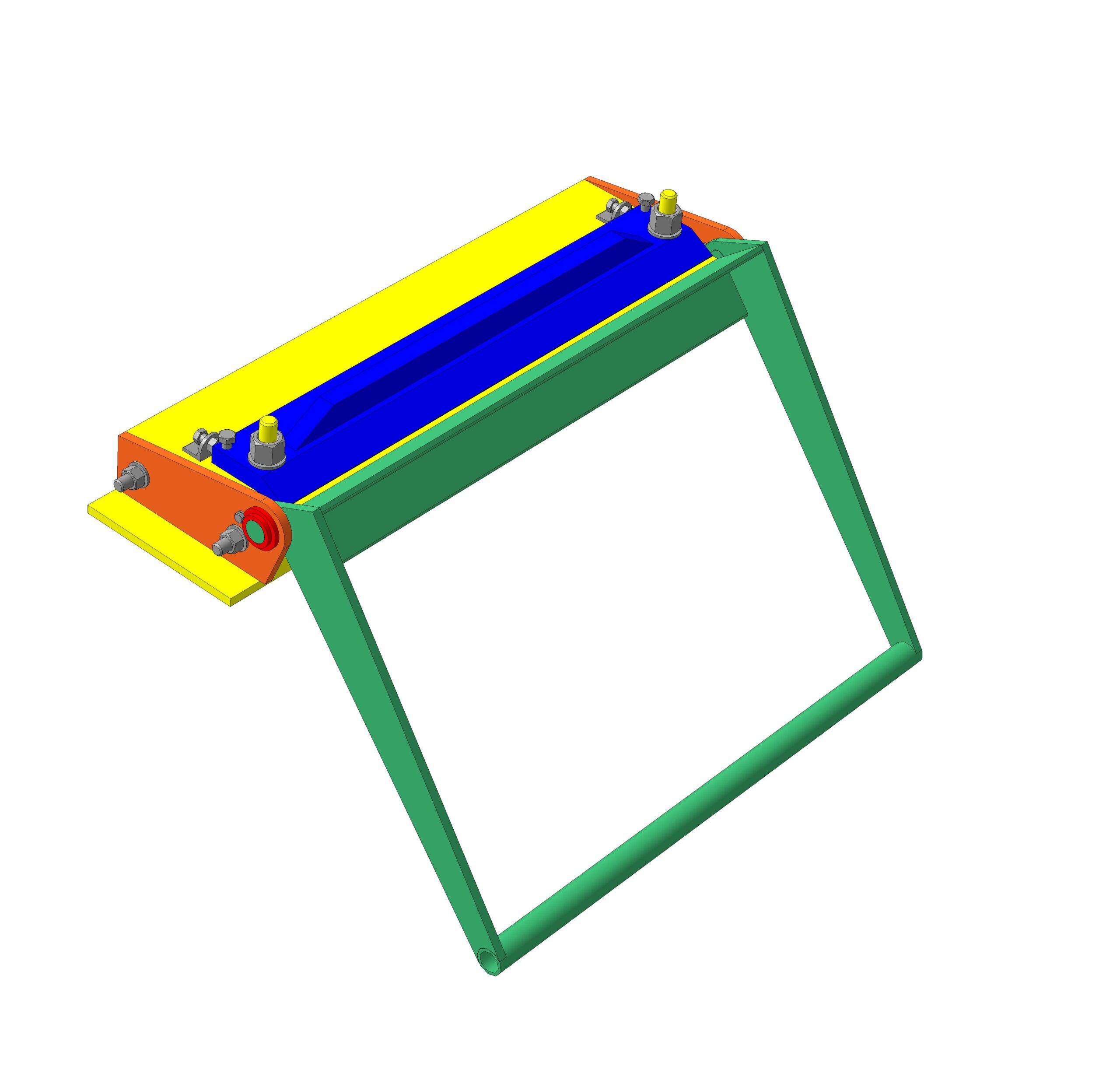 3D модель Станок гибочный