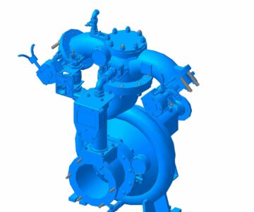 3D модель Насос пожарный центробежный НЦПН 100/100
