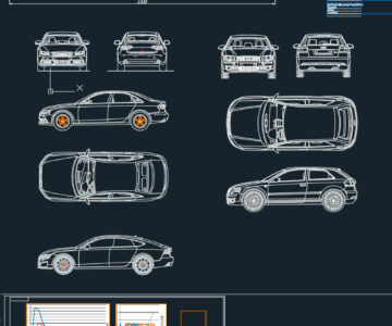 Чертеж Чертеж Audi A4, S3, Q7, A7