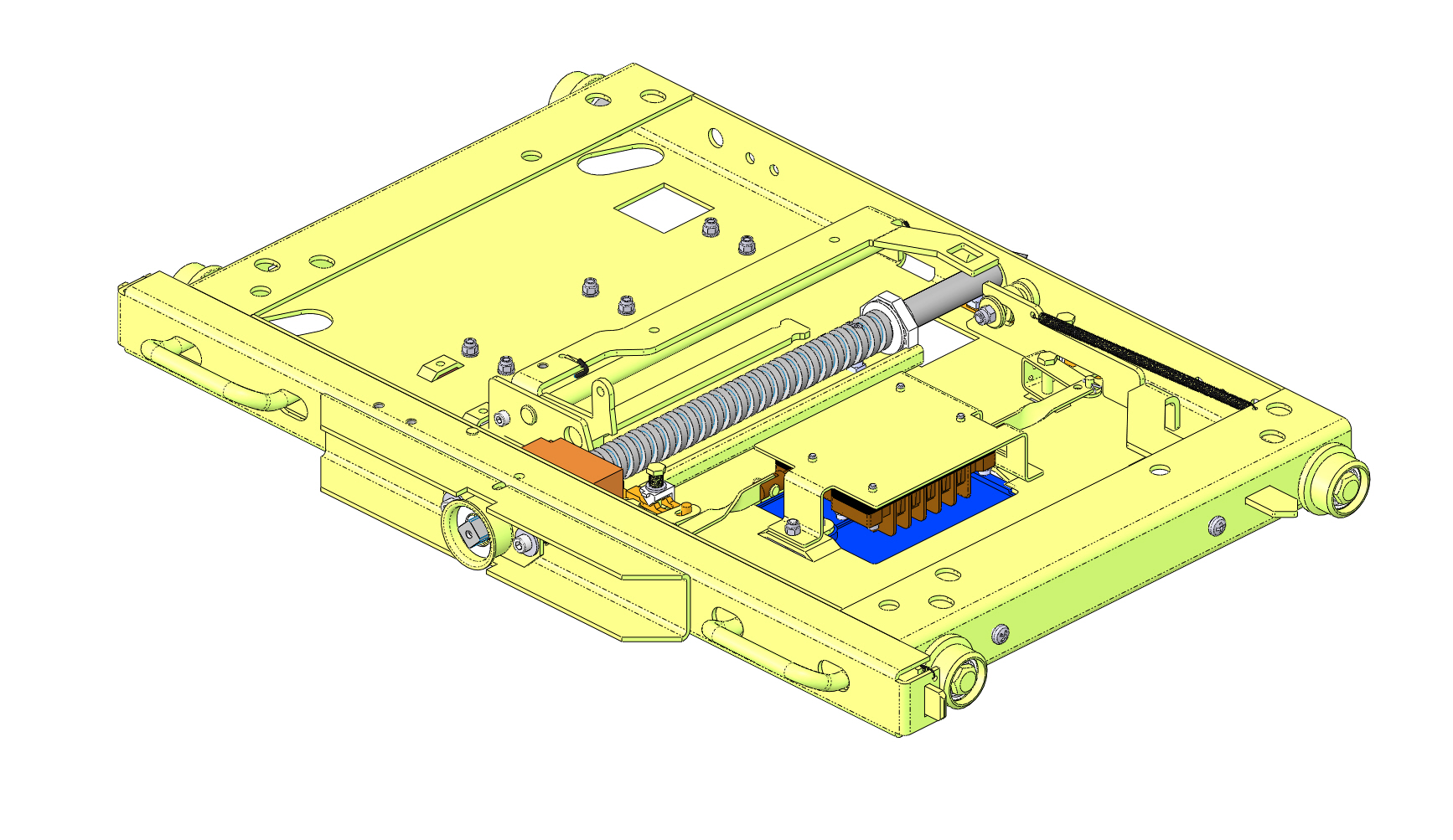 3D модель Выкатная тележка КРУ DPC-4-800 Liyond