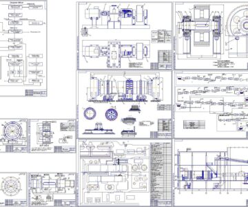 3D модель Проект модернизации линии производства сахара с разработкой сушилки