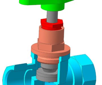 3D модель Вентиль G1/2