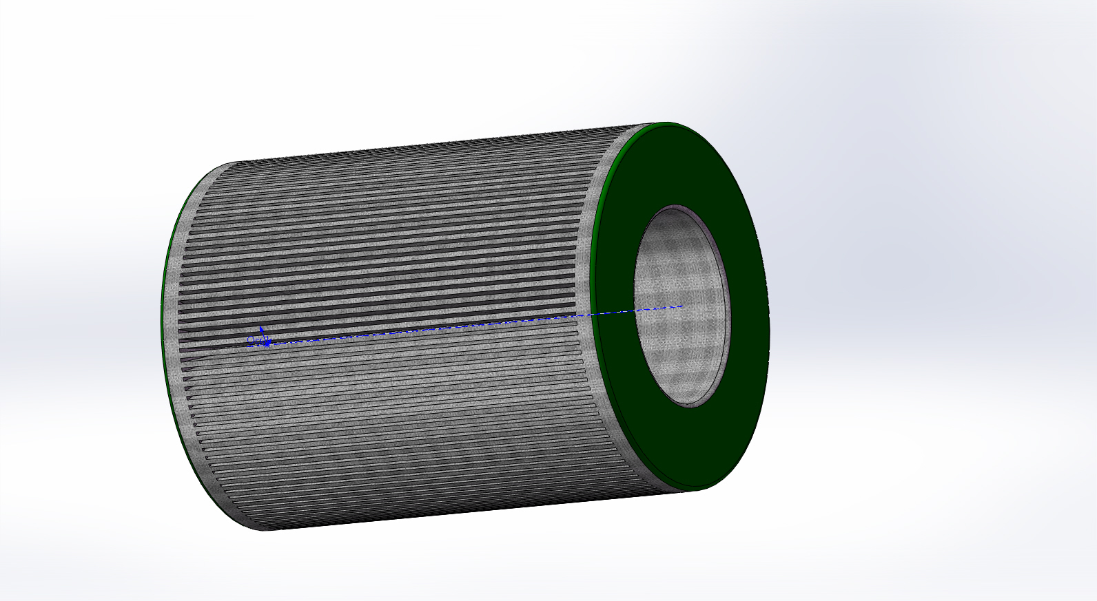 3D модель Фильтрующий элемент фильтра ГАЗ 3110