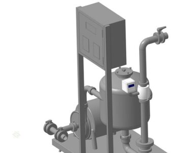 3D модель Станция приемки и учета молока СУМ-10