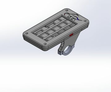 3D модель Приборная панель