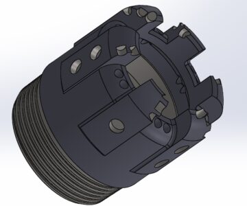 3D модель Буровая кронка