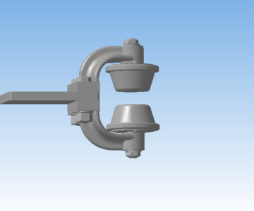 3D модель Кронштейн (лабораторная работа)